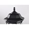 Nuvo Hopkins Outdoor Large Post Lantern 1 Light Matte Black Finish 60/6115 - alternate 3